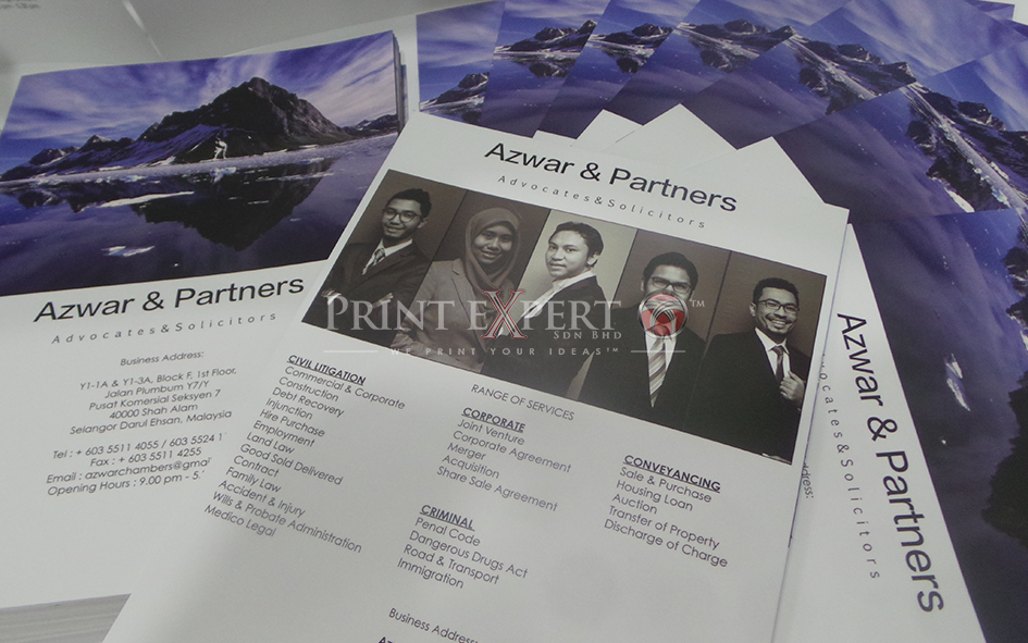 Booklet samples: Photo 4