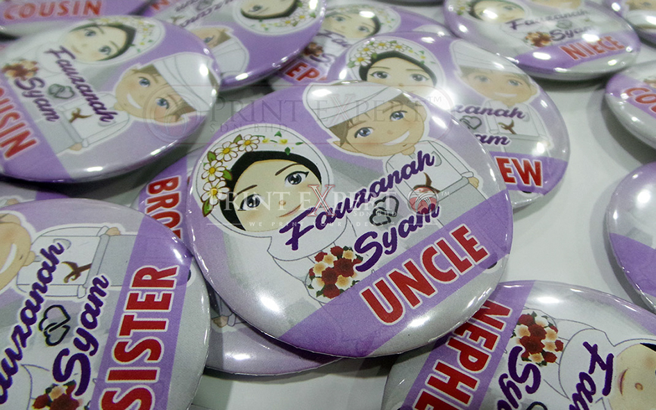 Button Badge Samples: Photo 9