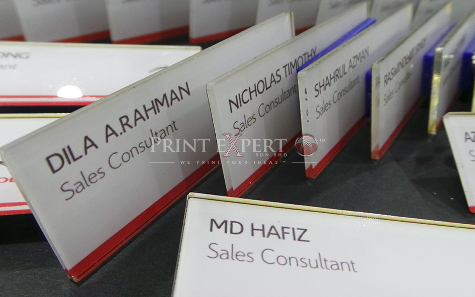 Name Tag Samples: Photo 4